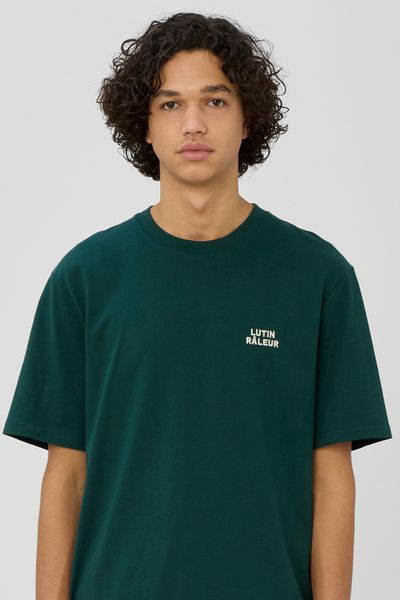 T-shirt broderie poitrine