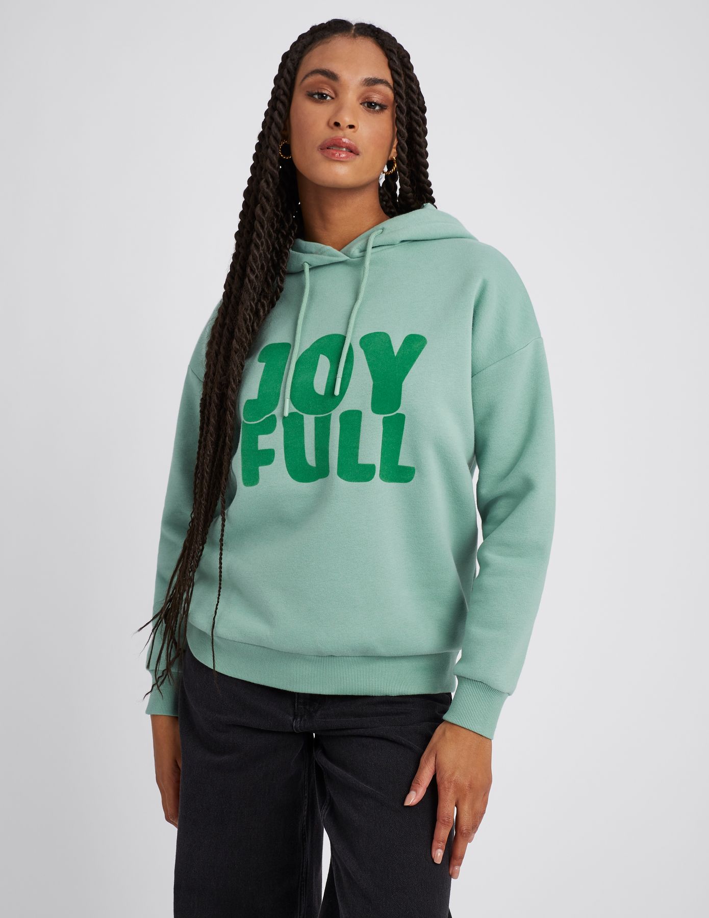 Sweat &agrave; capuche imprim&eacute;