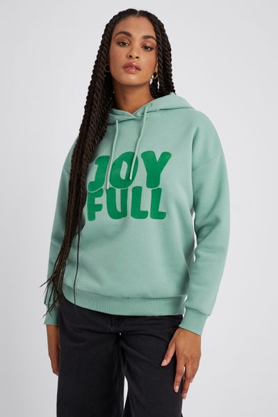 Sweat &agrave; capuche imprim&eacute;