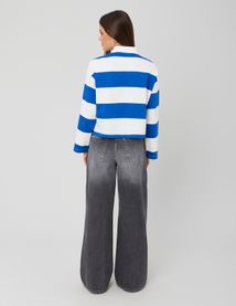 T-shirt col polo ray&eacute;