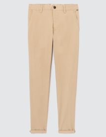 Pantalon chino ajusté
