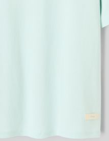 T-shirt avec &eacute;tiquette message