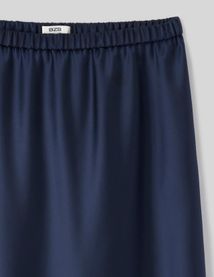 Jupe longue satin