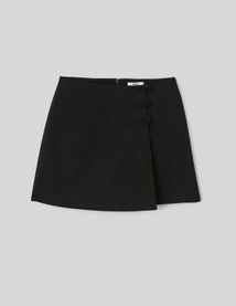 Jupe short en polyester recycl&eacute;