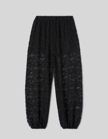Pantalon bouffant en dentelle