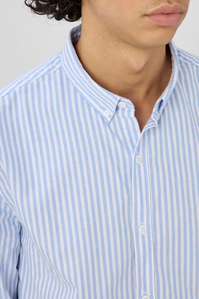 Chemise rayée droite