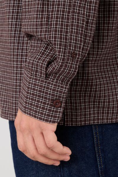 Chemise à carreaux