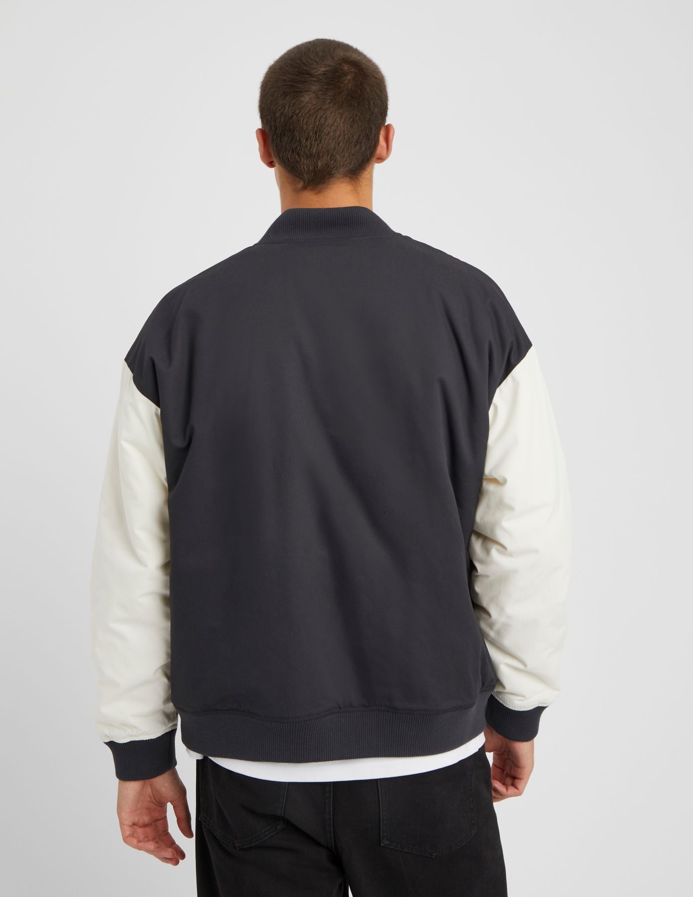 Veste bombers bicolore