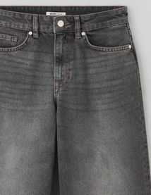 Jean wide leg taille basse