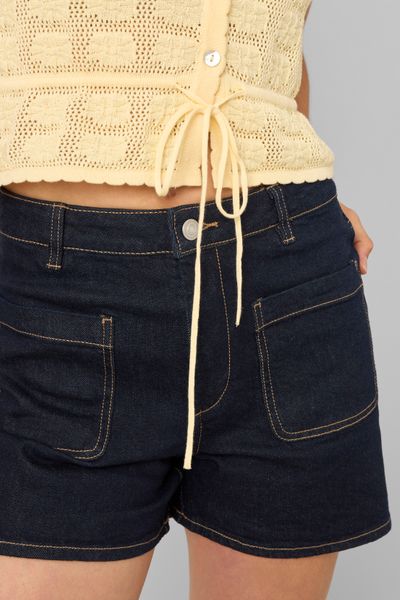 Gilet col polo en crochet