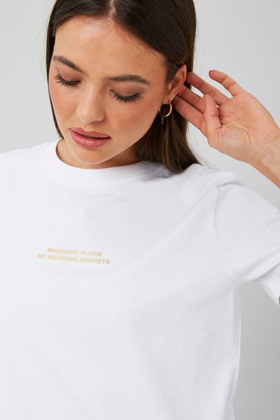 T-shirt imprimé poitrine