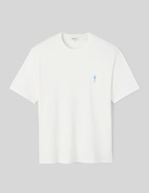 T-shirt broderie poitrine