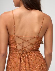 Robe courte imprimée