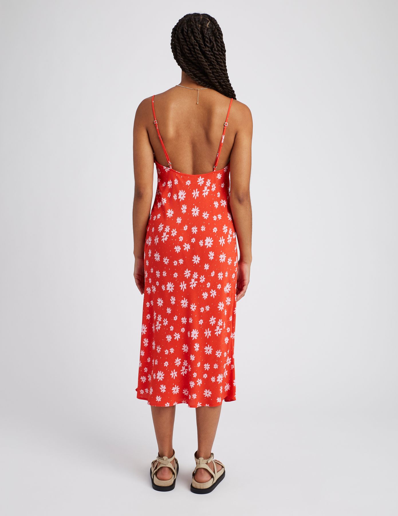 Robe longue imprimée