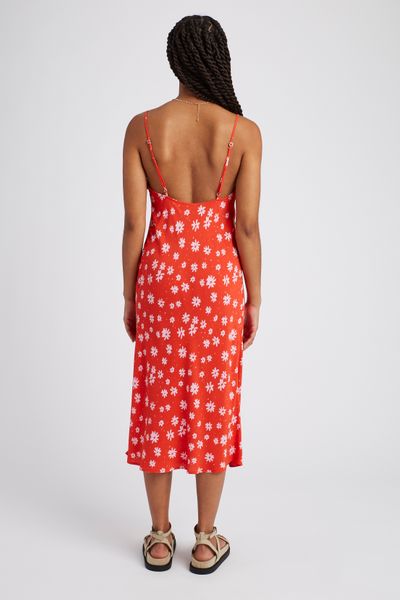 Robe longue imprimée