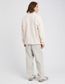 Polaire col montant zippé