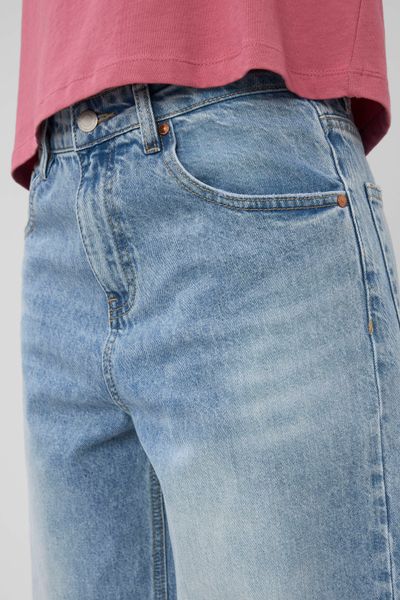 Jean baggy &agrave; revers