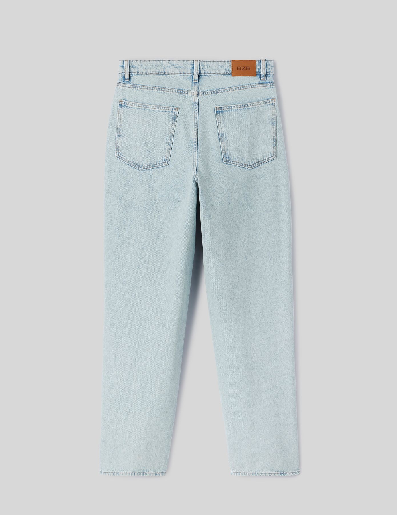 Jean loose bleach