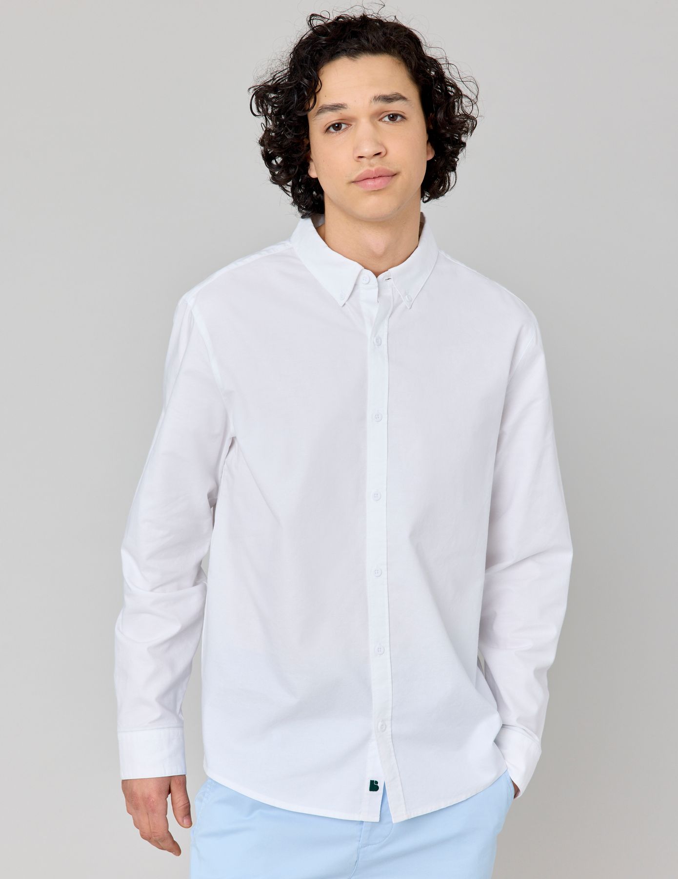 Chemise oxford unie