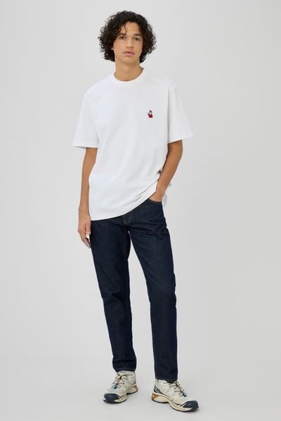 T-shirt broderie poitrine