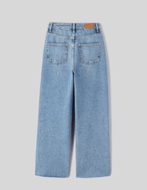 Jean straight &agrave; strass