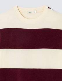 T-shirt maxi rayures