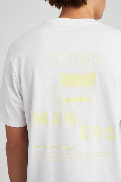 T-shirt imprimé devant dos