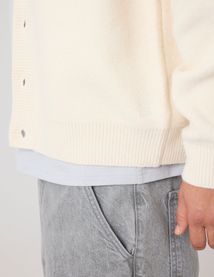 Cardigan col polo