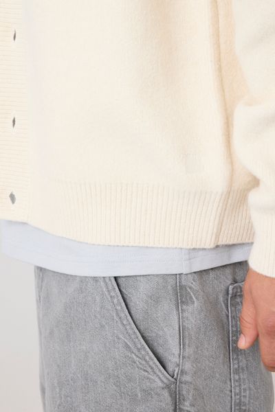 Cardigan col polo