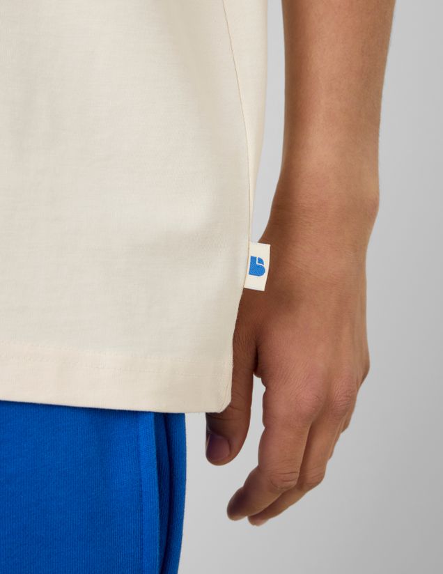 T-shirt imprim&eacute; devant/dos
