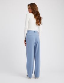 Pantalon tailleur polyester recyclé