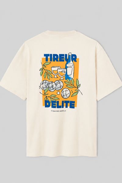 T-shirt imprim&eacute; devant/dos