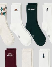 Coffret 7 paires de chaussettes Noël