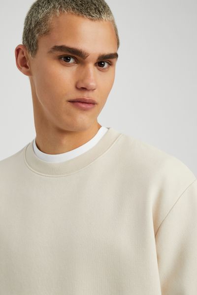 Sweat col rond uni