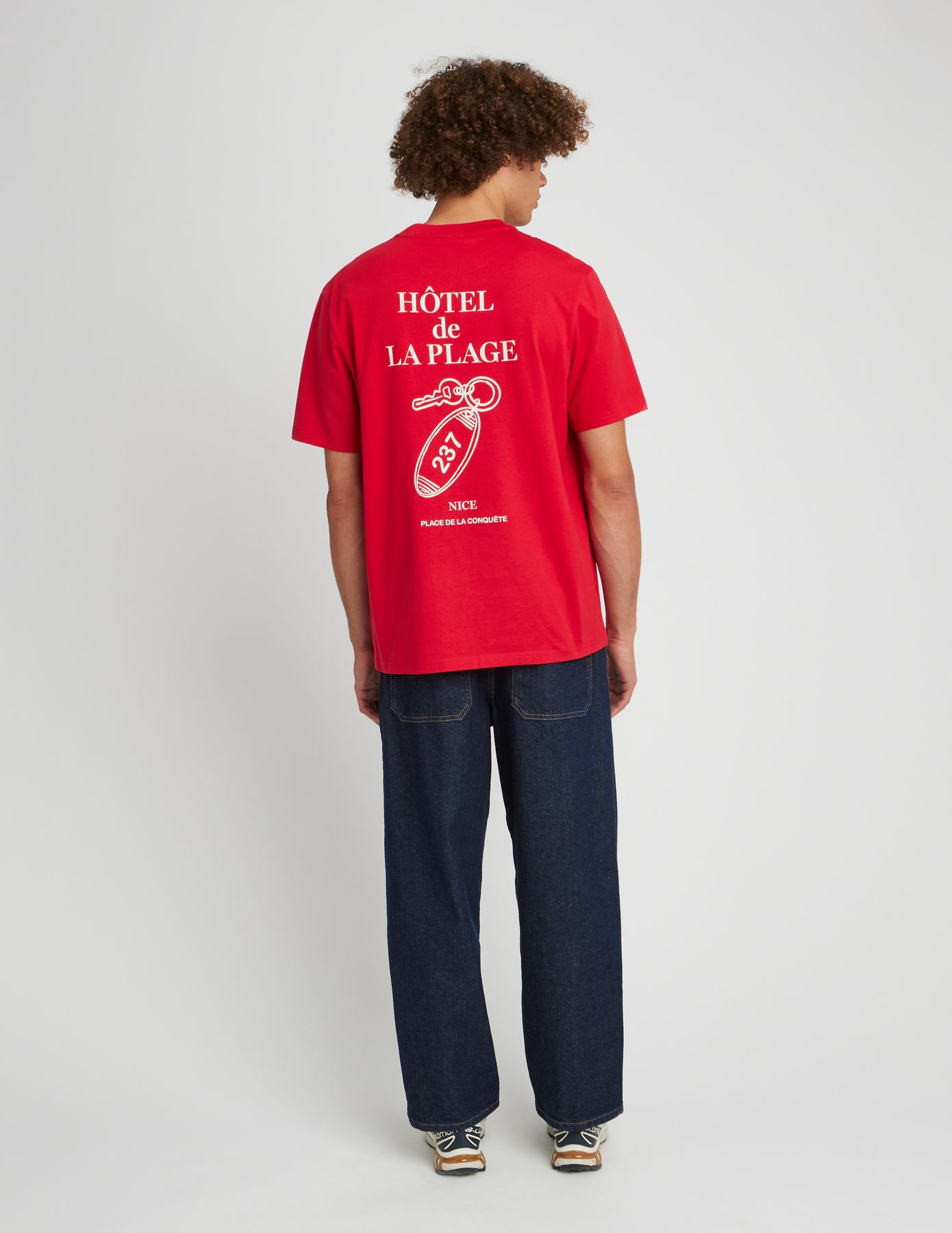 T-shirt imprimé devant dos