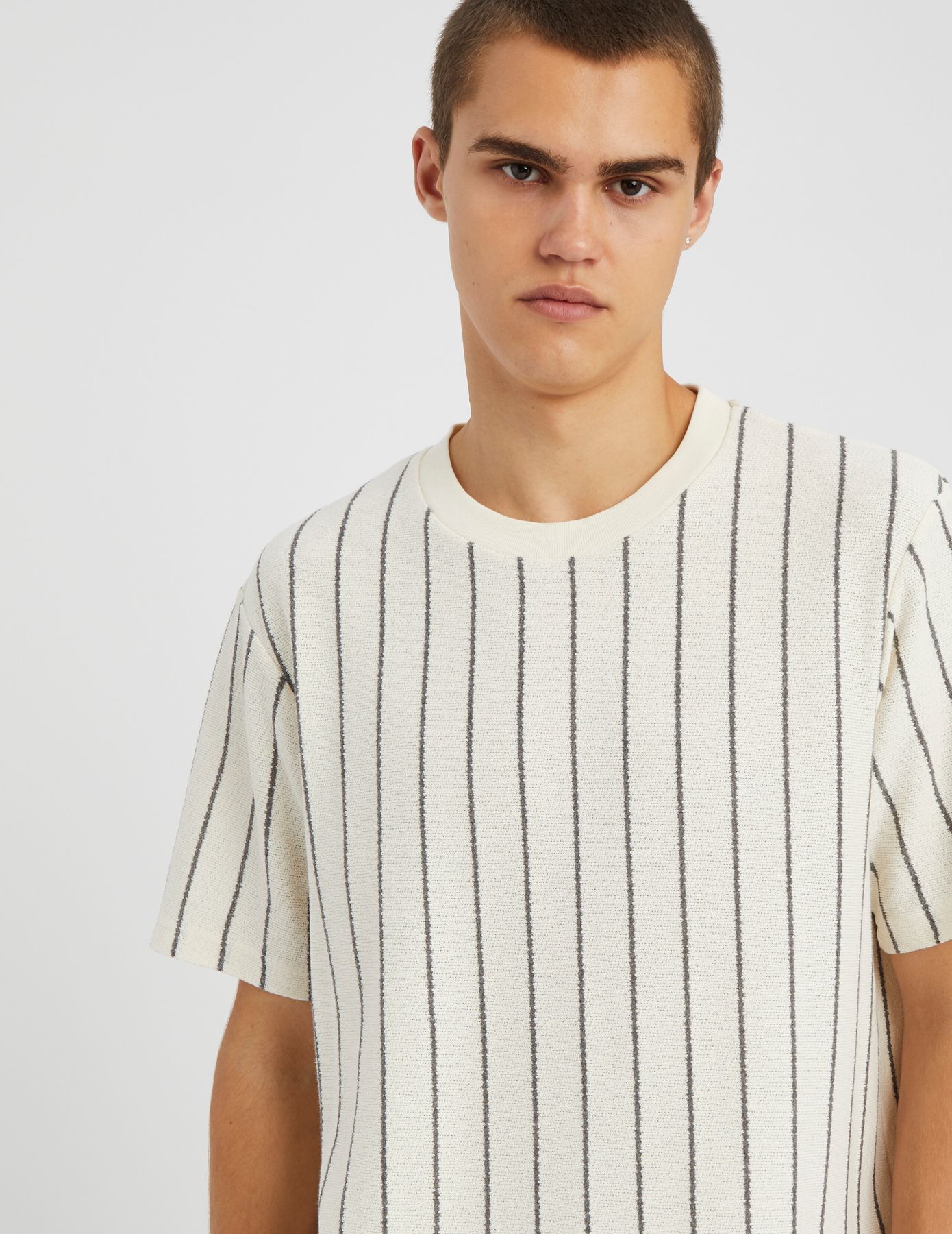 T-shirt maille fantaisie