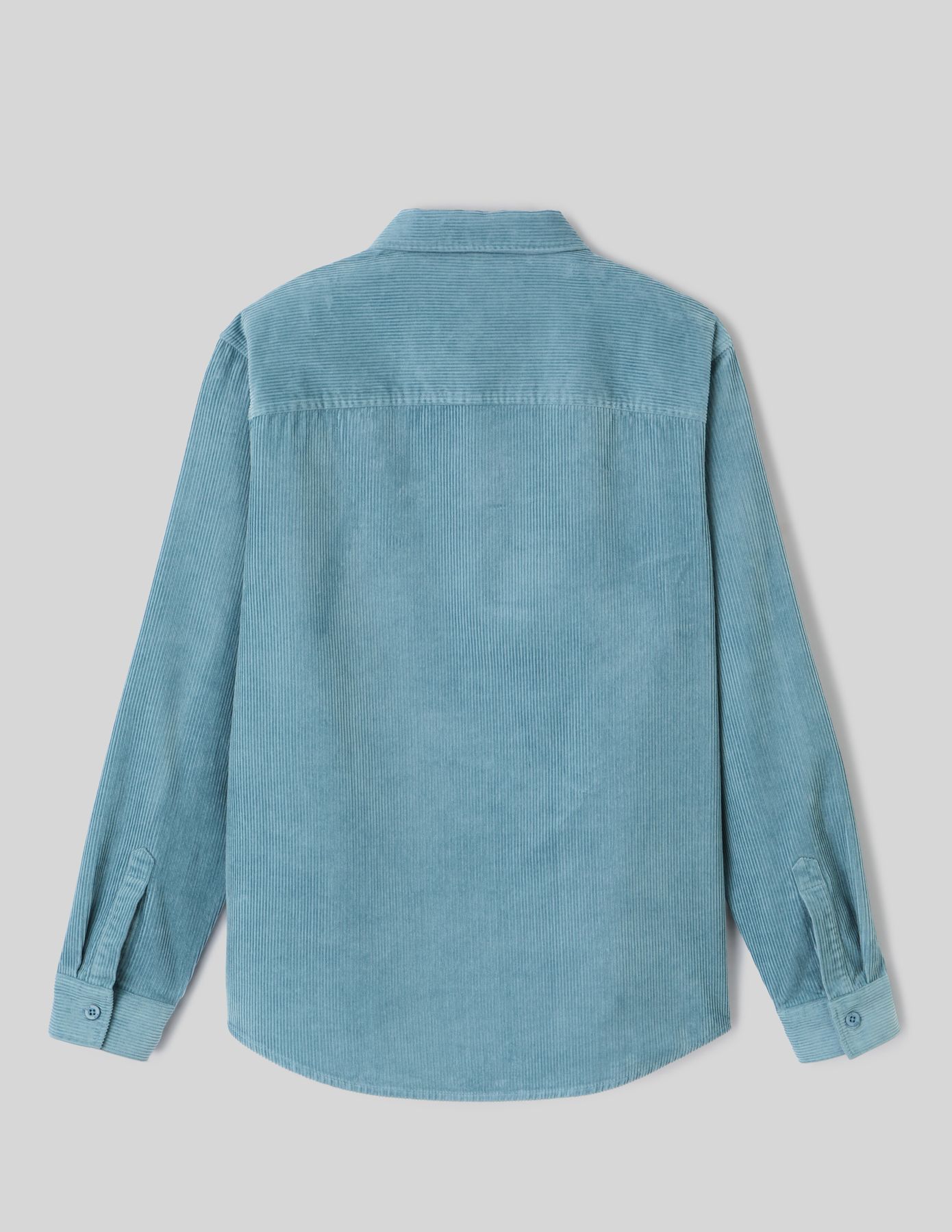 Chemise droite en velours