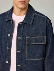 Veste trucker en jean