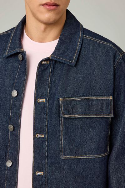 Veste trucker en jean