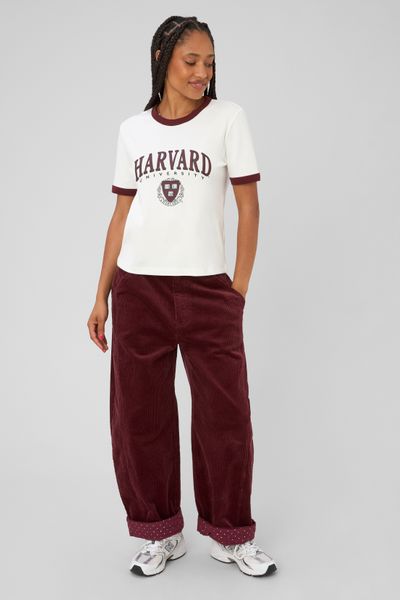 T-shirt imprim&eacute; licence Harvard