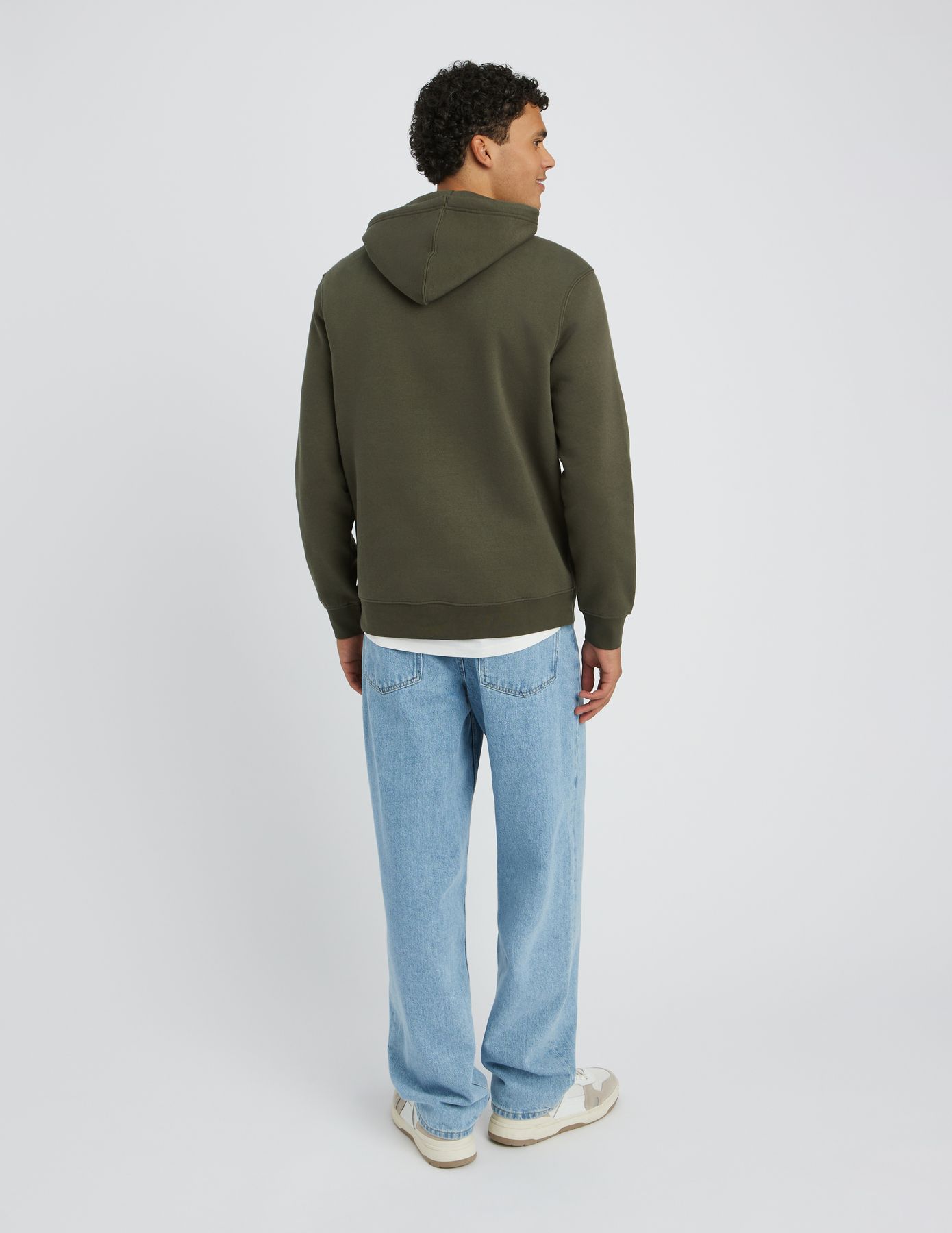 Sweat basique &agrave; capuche