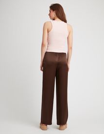 Pantalon satin