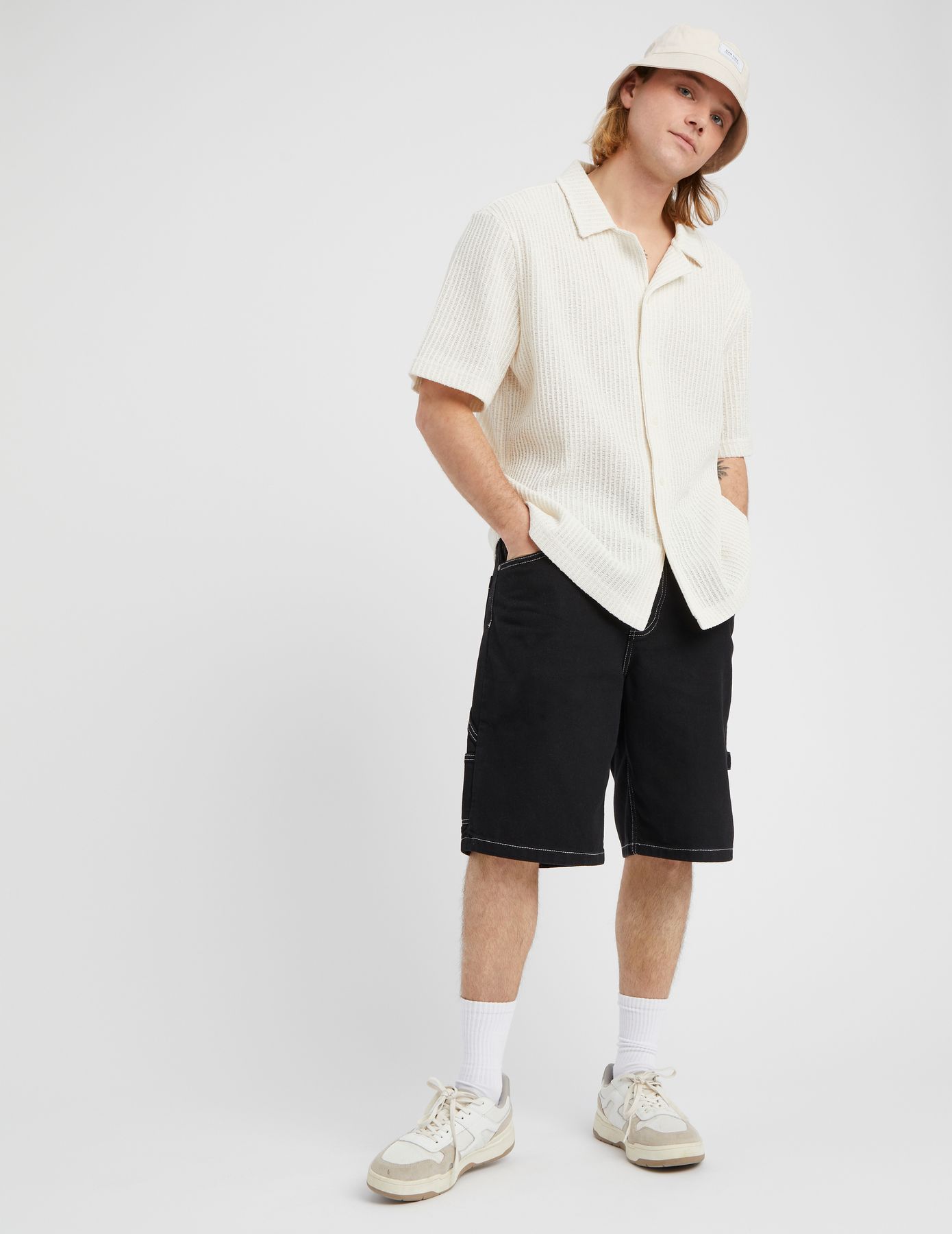 Chemisette tricot unie