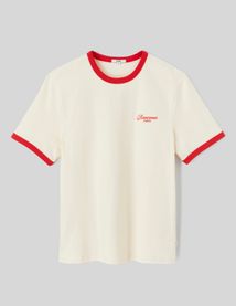 T-shirt contrasté