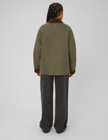 Veste avec col velours cotel&eacute;