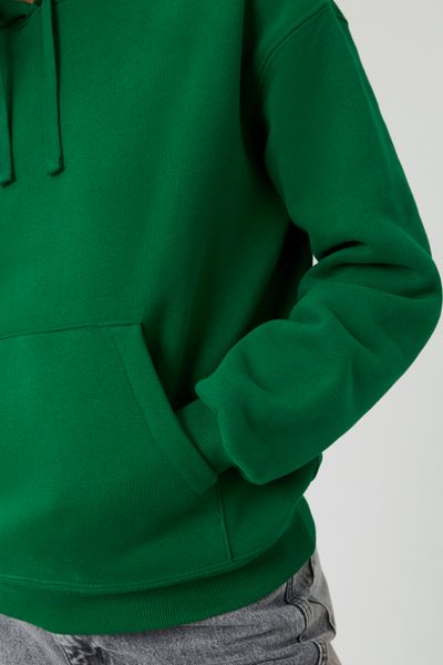 Sweat col capuche uni