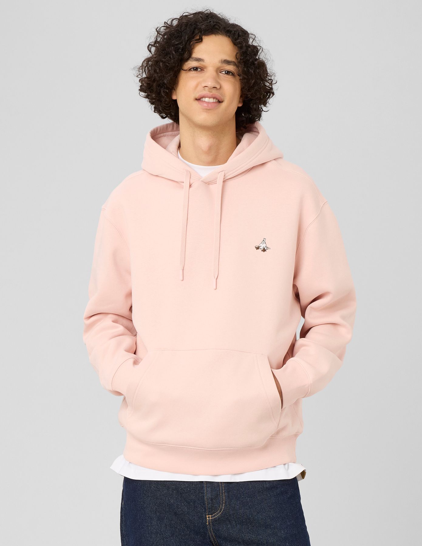 Sweat broderie poitrine
