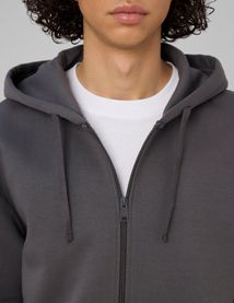 Sweat zipp&eacute; &agrave; capuche