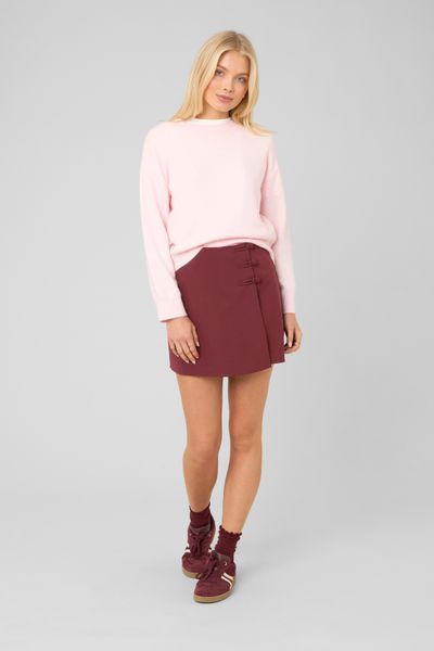 Jupe short en polyester recycl&eacute;