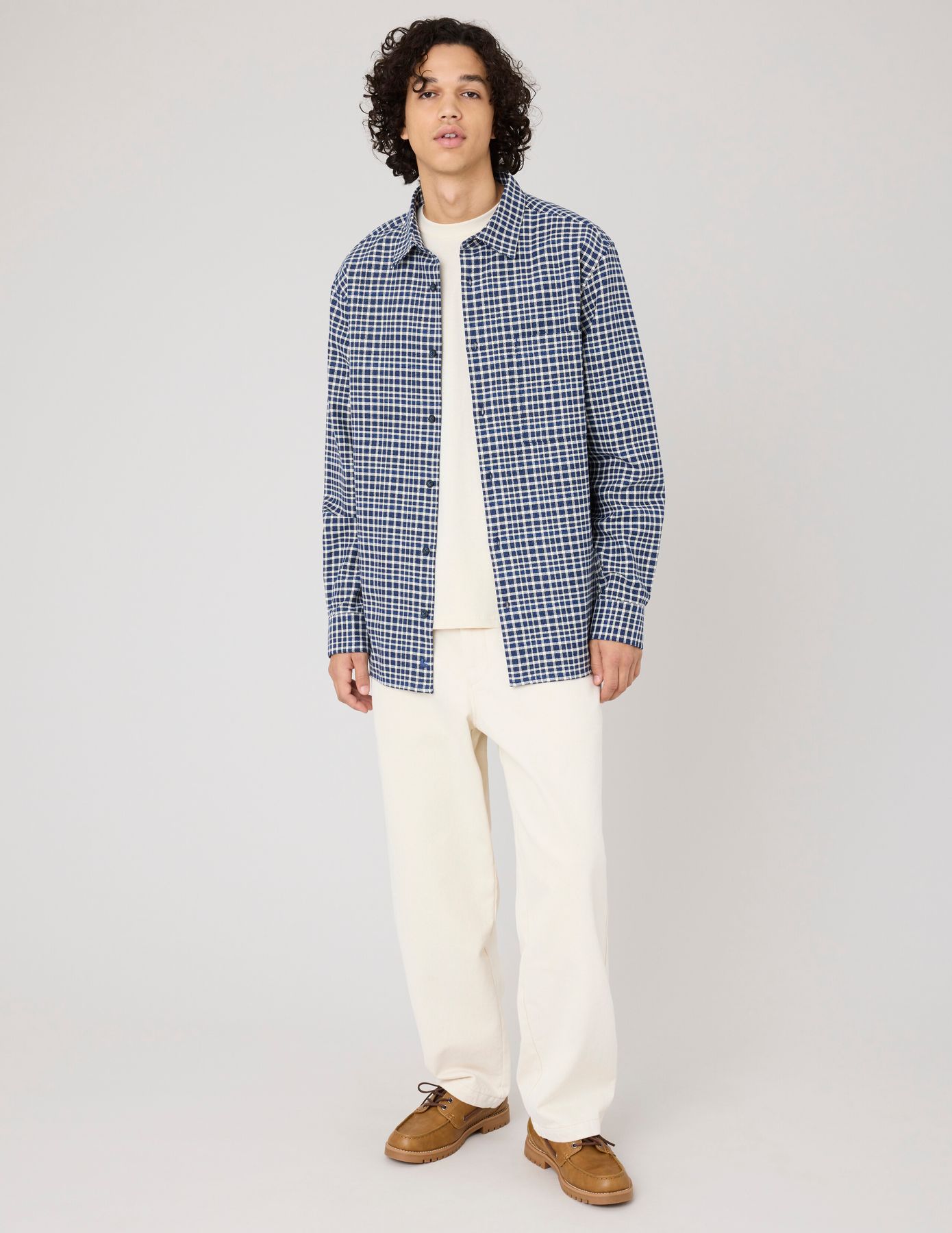 Chemise à carreaux